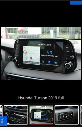 Hyundai Tucson cena 110000 przebieg: 63000, rok produkcji 2019 z Świnoujście małe 121
